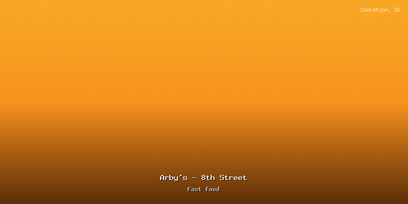 Arby's - 8th Street