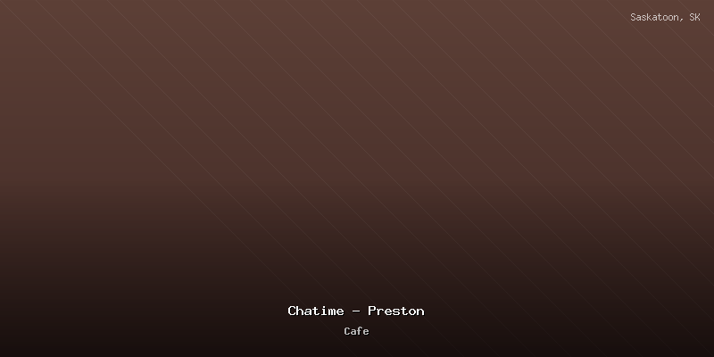 Chatime - Preston