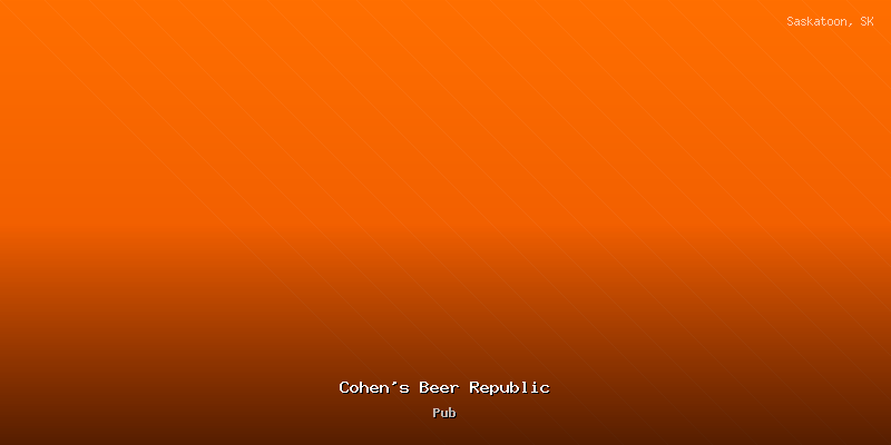 Cohen's Beer Republic