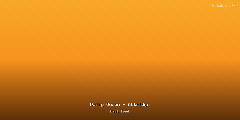 Dairy Queen - Attridge