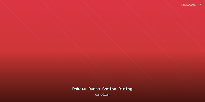 Dakota Dunes Casino Dining