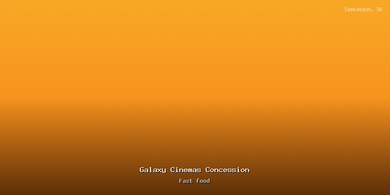 Galaxy Cinemas Concession
