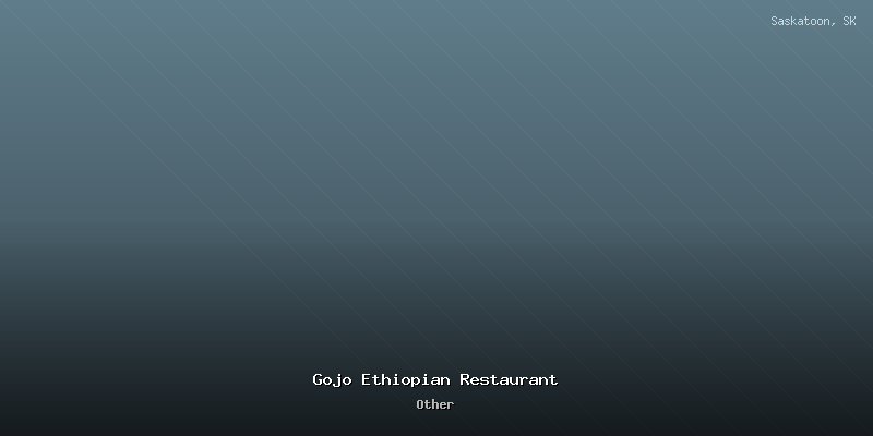 Gojo Ethiopian Restaurant