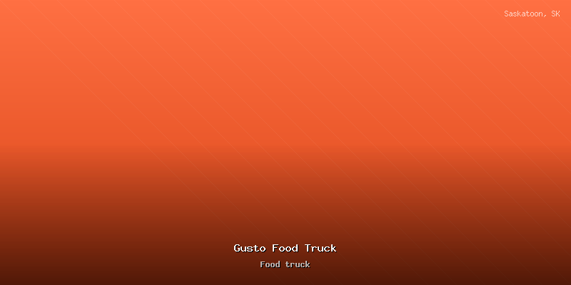 Gusto Food Truck