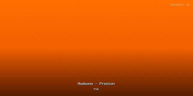 Hudsons - Preston