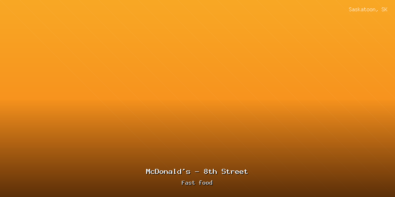 McDonald's - 8th Street