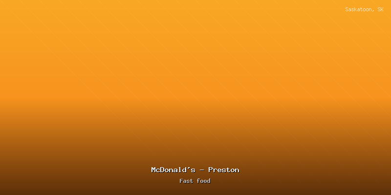 McDonald's - Preston