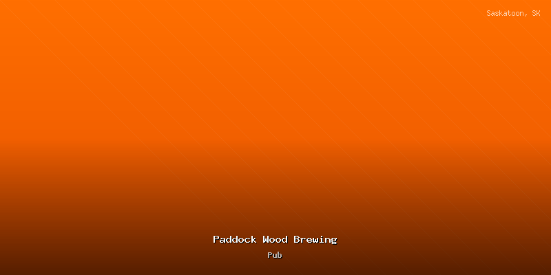 Paddock Wood Brewing