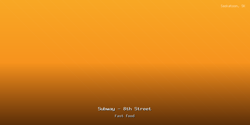 Subway - 8th Street