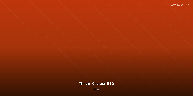 Three Cranes BBQ